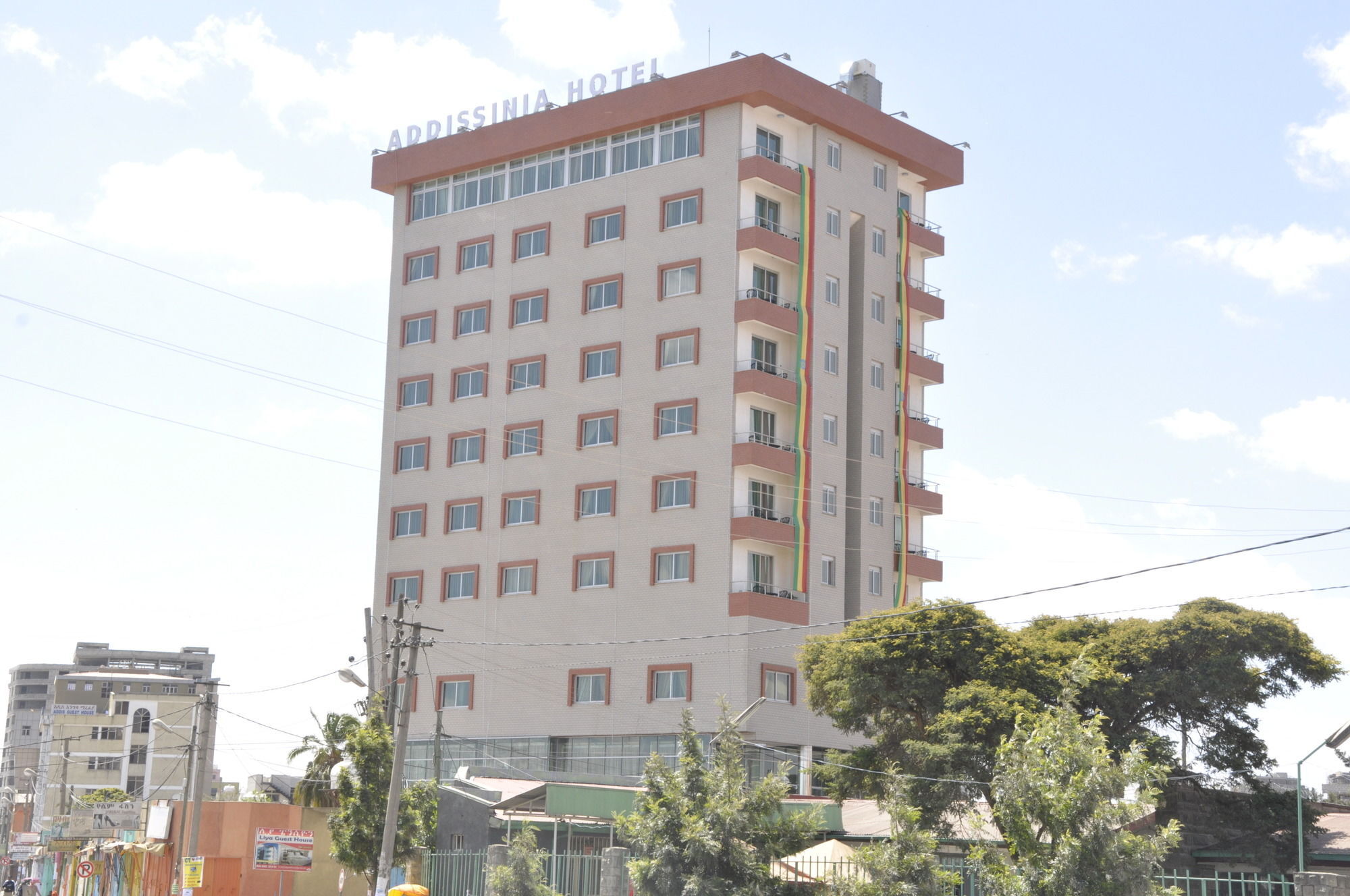Addissinia Hotel Addis Ababa Exterior foto